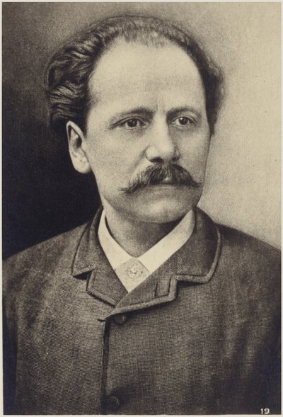 Portrait of Jules Massenet by French Photographer